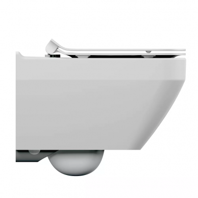 Подвесной унитаз Cersanit Crea Square Clean On DPL EO slim (A63115) микролифт 7