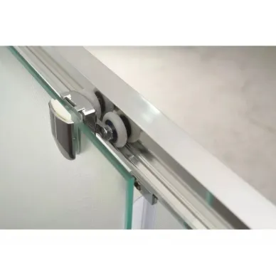 Душевая дверь BelBagno Uno (UNO-195-BF-2-180-P-Cr) 180x195 см, стекло рифленое/профиль хром 2
