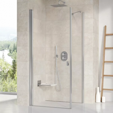 Душевая дверь Ravak Chrome CRV1-90 (1QV70C01Z1) профиль хром/стекло Transparent 8