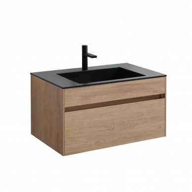 Тумба для ванной Vincea Chiara 800 (VMC-2C800NO) (79.2 см) (n.oak) 8