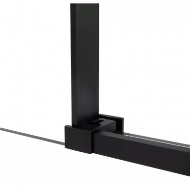 Душевая дверь Vincea Slim Soft (VDS-1SS150CLB) 150x200 см, профиль черный/стекло прозрачное 5
