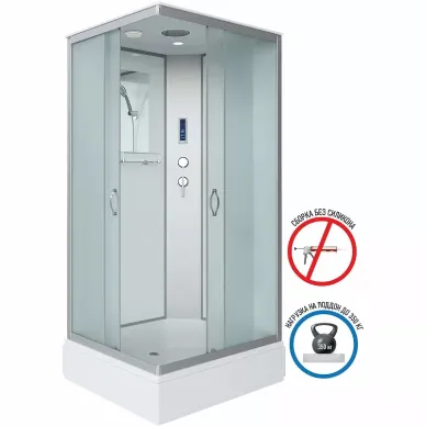Душевая кабина Niagara Classic NG-33084-14QP (1000х800х2150) без гидромассажа 11