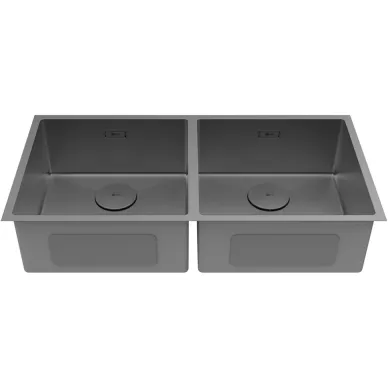 Мойка кухонная Lemark Proran 900 9936139 86,5x44 см, графит матовый 3