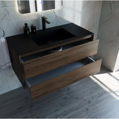 Тумба для ванной Vincea Luka 1000 VMC-2L100CO 100 см C.Oak 5