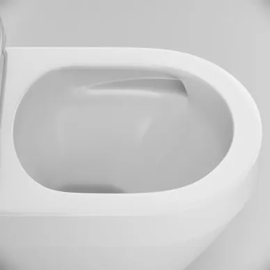 Унитаз подвесной Am.Pm Spirit V2.0 C701900SC безободковый, с микролифтом, белый 5