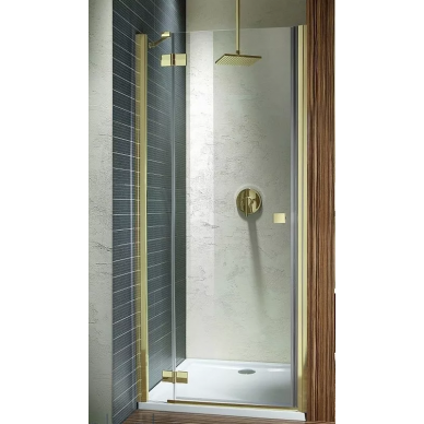 Душевая дверь Radaway Almatea Gold DWJ (30802-09-01N) (80 см) прозрачное стекло (L) 0