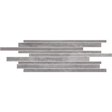 744842 Visions Gray Wood Modulo Listello Sfalsato 15x40 0