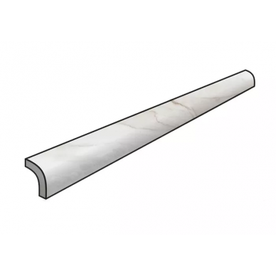 fLVN Roma 20 Calacatta Spigolo 1х20 0