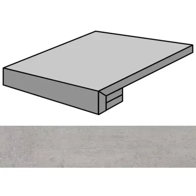 Beton Grey Lappato Gradone Rec-60 59.55x59.55 0