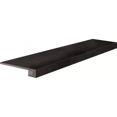 60313 Gradino Costa Retta Charcoal 33x100 0