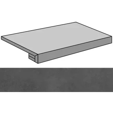 Evolution Black Striato Gradone Rec-60 29.75x59.55 0