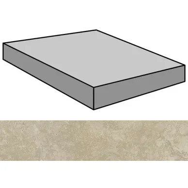 Sybarum 7.0 Beige Nat Gradone Ang 59.55x59.55 0