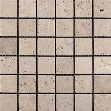 7M090-48T (Travertine) мозаика Травертин 48х48 305х305 0