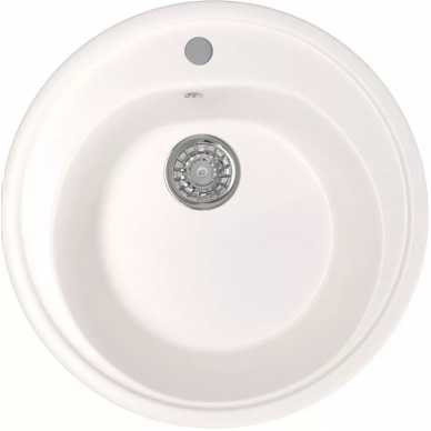 Мойка кухонная Mixline ML-GM11	(525075)	белый 6