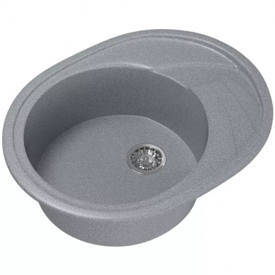 Мойка кухонная Mixline ML-GM17	(525119)	темно-серый 5