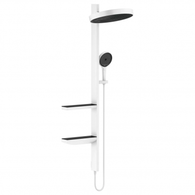 Душевая система Hansgrohe Rainfinity Showerpipe 360 (26842700) скрытого монтажа, матовый белый 0