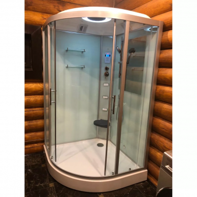 Душевая кабина Frank F602 (2454658) с баней 120х120 см 6