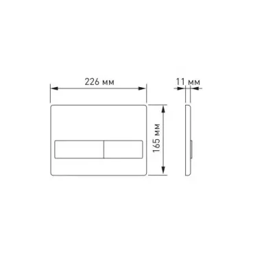 Инсталляция Berges Novum 525 + OKUS + кнопка L5 Soft Touch (чёрный) в комплекте с унитазом (белый), с сидением микролифт 9