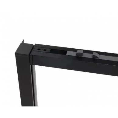 Душевая дверь Vincea Slim Soft (VDS-1SS100CLB) 100x200 см, профиль черный/стекло прозрачное 6