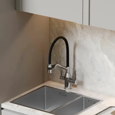 Смеситель для кухни Sancos Orta (SC4008CH) с функцией подключения фильтра, хром 6