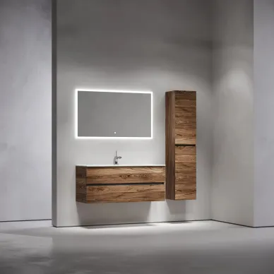 Тумба для ванной Sancos Urban UR120-1ECH подвесная, 119 см, дуб чарльстон 5