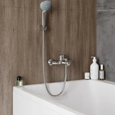 Смеситель для ванны Teymi Ritta T10207 хром 7