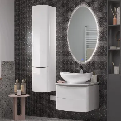 Пенал Velvex Luna 35 pp.LUN.35 навесной белый 8