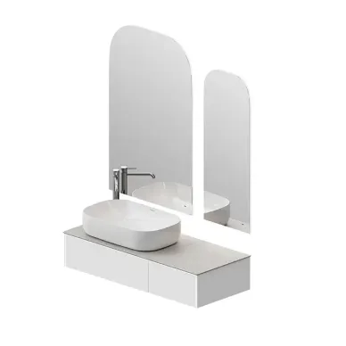 Kerama Marazzi Magica Тумба подвесная, 115.4х48.5х22см., 2 ящика, цвет: утренний серый матовый MA.120.2\MGR.M 5