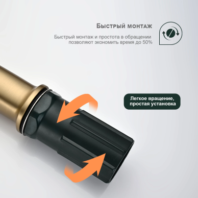 Смеситель для раковины Splenka S30 S30.10.03 золото 7