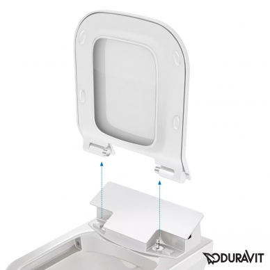 Крышка-сиденье Duravit SensoWash Slim (611000002000300) с функцией биде 7