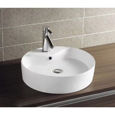 Раковина накладная CeramaLux N (9008В) (46,5 см) 7