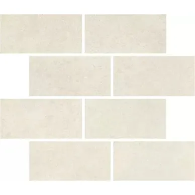 747793 Pietra del Nord Bianco Muretto Sfalsato Soft 7.5x15 6mm 30x30 0