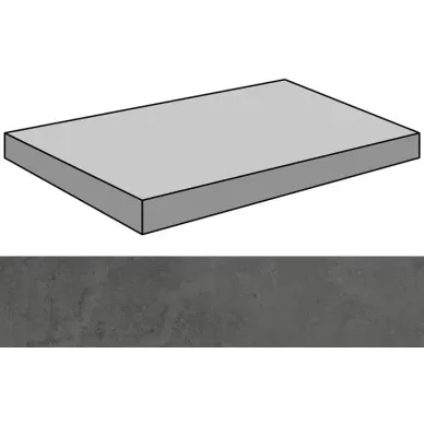 Evolution Anthracite Lappato Gradone Ang 29.75x59.55 0