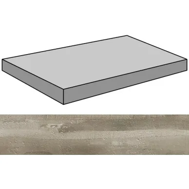 Forma Taupe Patinato Gradone Rec Ang 29.67x119.3 0