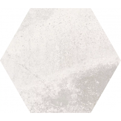 Concrete White Hex 25x22 0