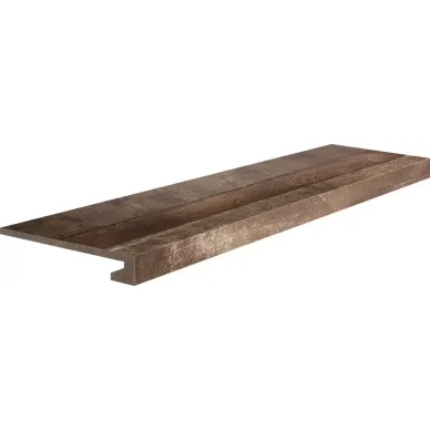 64913 Gradino Costa Retta Rust 33x120 0