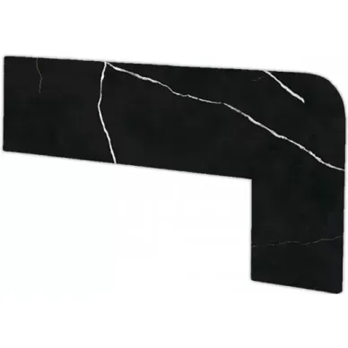 Zanquin Recto Markina Nero IZQDA 18x40 0