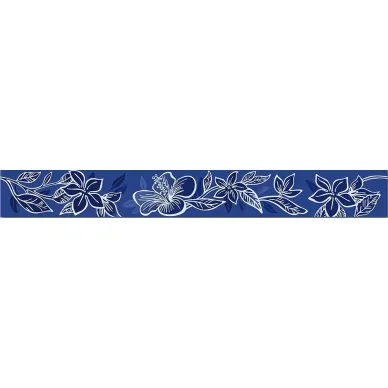 Бордюр ELISSA FIORE BLU 50.5X6.2 0