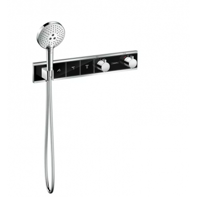 Термостат для душа Hansgrohe RainSelect (15356600) хром/черный 1