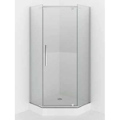 Душевой уголок Erlit Comfort (ER10110V-C1) (100x100x200) без поддона, прозрачное стекло 6