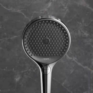 Ручной душ Hansgrohe Rainfinity 130 (26865670) EcoSmart  чёрный матовый 5