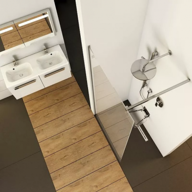Душевая перегородка Ravak Walk-In  Wall 140 (GW9WM0C00Z1) профиль хром/стекло Transparent 8