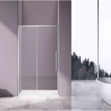 Душевая дверь Vincea Slim-N (VDS-4SN120CL) 120x195 см, профиль хром/стекло прозрачное 0