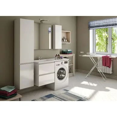 Тумба для ванной Эстет Dallas Luxe ФР-00002221 64.8 см, подвесная, 2 ящика 7