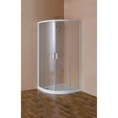 Душевой уголок Cezares Rosa R2 (80x80) стекло матовое с рисунком 0