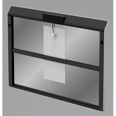 Зеркало Am.Pm Inspire V2.0 (M50AMOX1001SA) (100 см) с LED-подсветкой и системой антизапотевания 7
