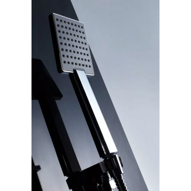 Душевая кабина Orans Diamond (SR-89102S black) (150х100) правая 2