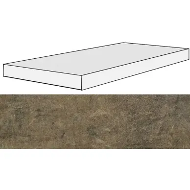 755976 Matieres Brun Ang.Gradino SX 33x120x3 0
