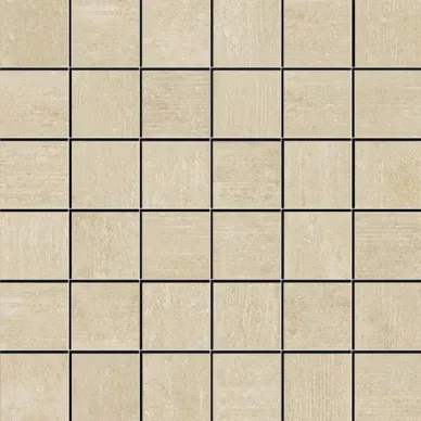 Beton Beige Lappato Mosaico 5x5 29.75x29.75 0