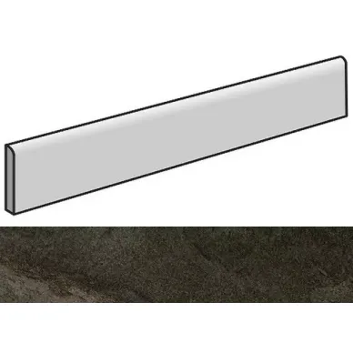 Materia Black Natural Rodapie 7.3x59.55 0
